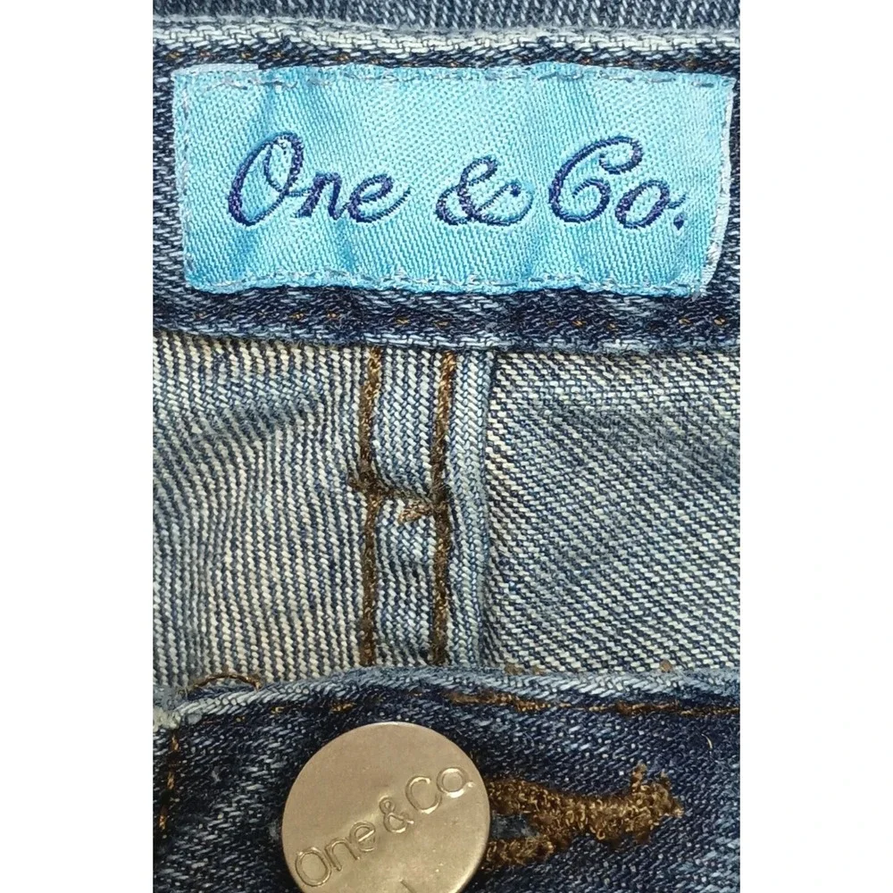 One &‎ Co. Bootcut Jeans Womens 27 Blue Medium Wash Denim Pants